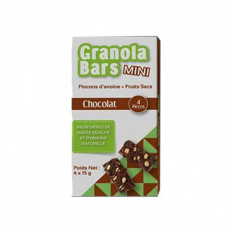 Barre De Granola Mini Chocolat Régime Alimentaire Sain 3