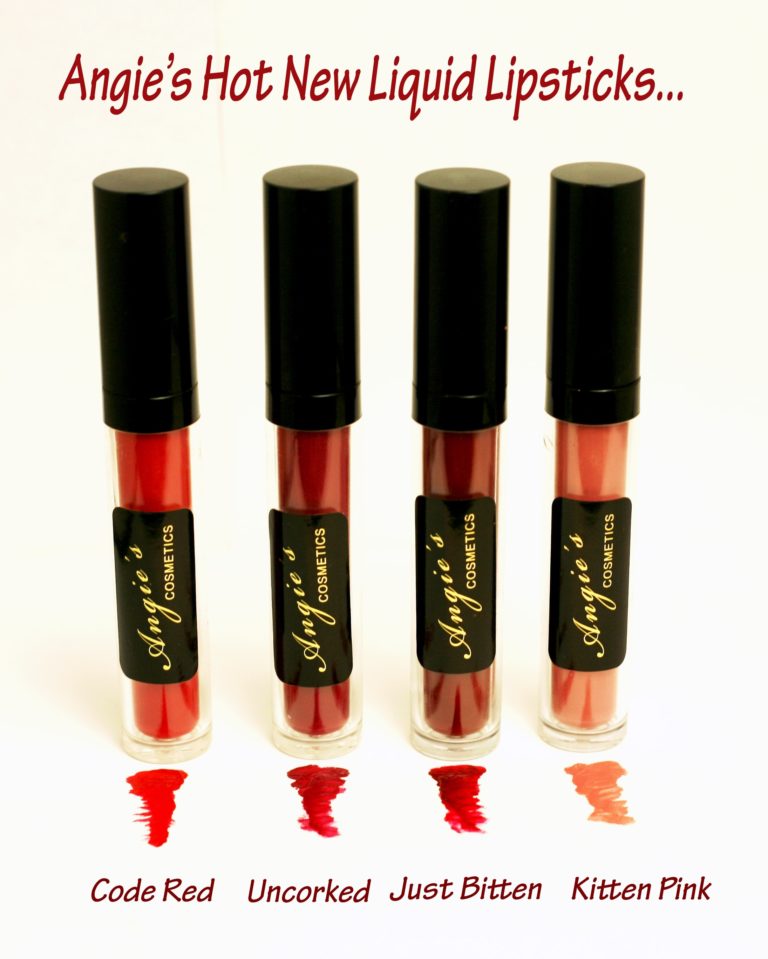 Lire la suite à propos de l’article NOUVEAUX rouges à lèvres liquides d’Angie! – Angie’s Cosmetics