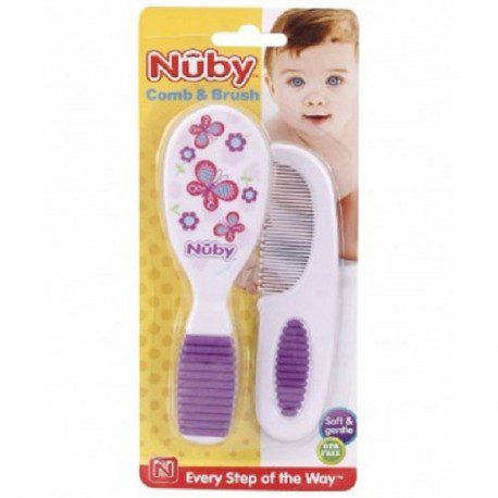 Nuby Brosse Et Peigne Nuby Brosse Et Peigne