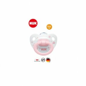 Nuk Sucette silicone baby rose t1