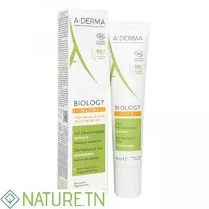A-DERMA BIOLOGY NUTRI SOIN NUTRITIF PEAUX FRAGILES TRES SECHES 40ML