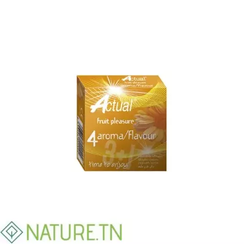 ACTUAL PRESERVATIF FRUIT PLEASURE BOITE DE 4 1