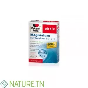 AKTIV MAGNESIUM VITAMINES C+E 30 COMPRIMES