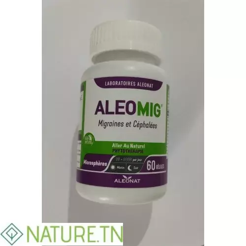 ALEONAT ALEOMIG MIGRAINES ET CEPHALEES 60 GELULES 2