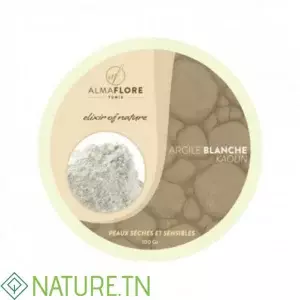 ALMAFLORE ARGILE BLANCHE SURFINE, 100 G