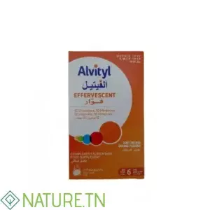 ALVITYL MULTIVITAMINE EFFERVESCENT SANS SUCRE B/30