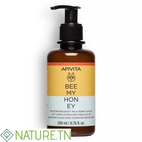 APIVITA BEE MY HONEY LAIT DE CORPS HYDRATANT MIEL ET ALOE 200ML 1