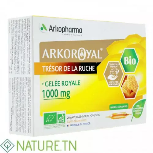 ARKOPHARMA GELEE ROYALE BIO 1000 MG 20 AMPOULES 2