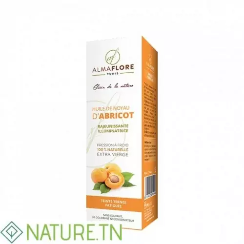 Almaflore Huile végétale de noyau d'abricot, 50ML 1