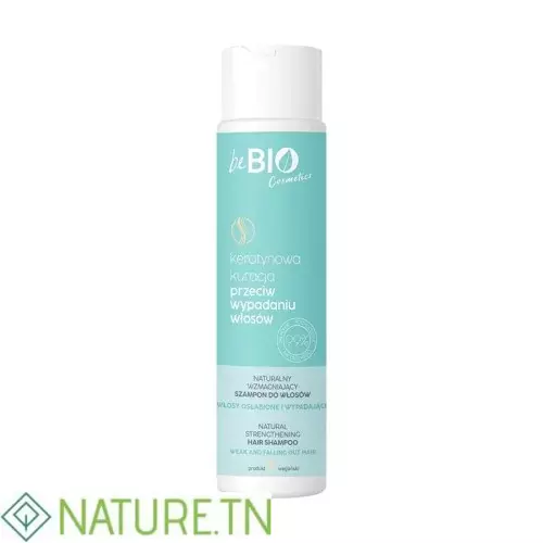 BEBIO COSMETICS SHAMPOOING NATUREL POUR CHEVEUX FAIBLES ET CHUTES 300ML