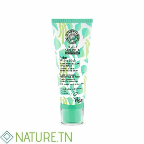 BEREZA SIBERICA PROFESSIONAL POLAR WHITE BIRCH MASQUE VISAGE REDUCTEUR DE PORES 100ML 1