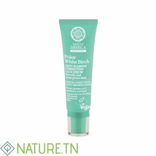 BEREZA SIBERICA PROFESSIONAL POLAR WHITE BIRCH SERUM CORRECTEUR ANTI IMPERFECTIONS 30ML 2