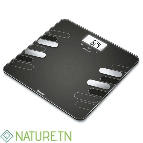 BEURER BF 600 PESE PERSONNE IMPEDANCEMETRE EN VERRE 1