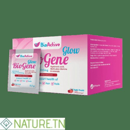 BIOGENE GLOW EFFERVESCENT CHEVEUX ET ONGLES 30 SACHETS 3 BIOGENE GLOW EFFERVESCENT CHEVEUX ET ONGLES 30 SACHETS
