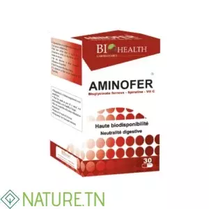 BIOHEALTH AMINOFER 30 GELLULES