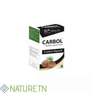 BIOHEALTH CARBOL CHARBON VEGETAL 30 GELULES