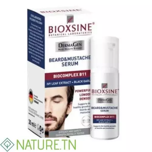 BIOXSINE SÉRUM AUX HERBES DERMAGÈNE POUR BARBE ET MOUSTACHE, 30 ML 1