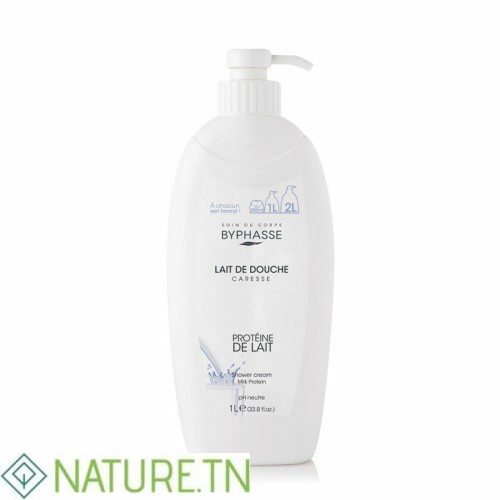BYPHASSE CARESSE LAIT DE DOUCHE PROTEINE DE LAIT 1L 1