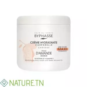 BYPHASSE CREME HYDRA CORPS A L’AMANDE DOUCE 500 ML