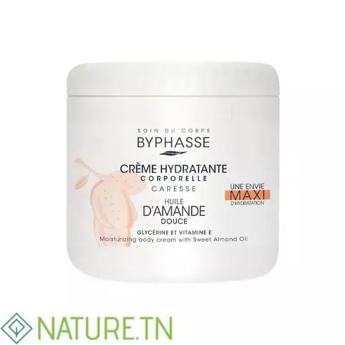 BYPHASSE CREME HYDRA CORPS A L'AMANDE DOUCE 500 ML 1