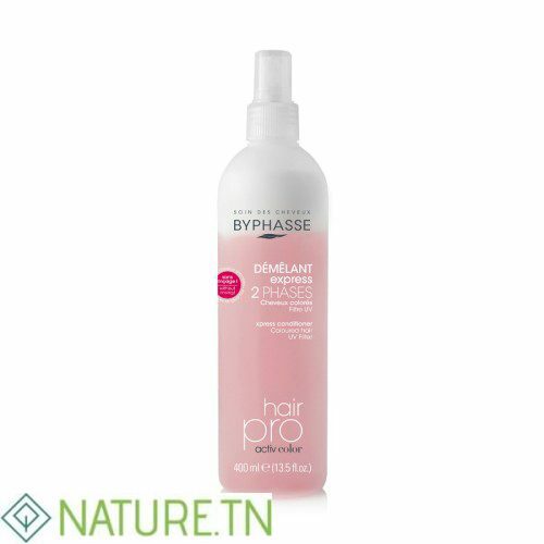 BYPHASSE DÉMÊLANT EXPRESS HAIR PRO ACTIV COLOR 400ML 2
