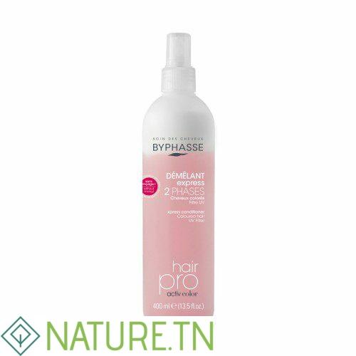 BYPHASSE DÉMÊLANT EXPRESS HAIR PRO ACTIV COLOR 400ML 3 BYPHASSE DÉMÊLANT EXPRESS HAIR PRO ACTIV COLOR 400ML