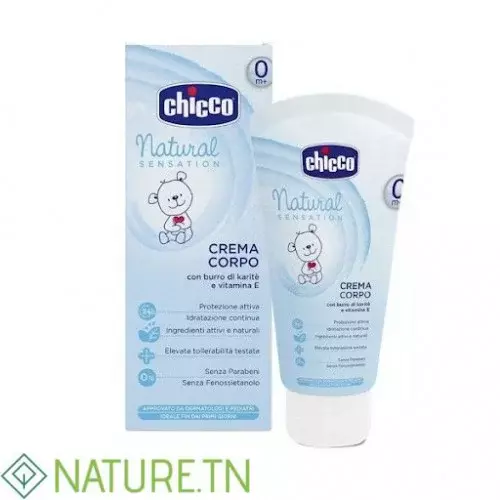CHICCO NATURAL SENSATION LOTION POUR LE CORPS 0M+ 150ML 2