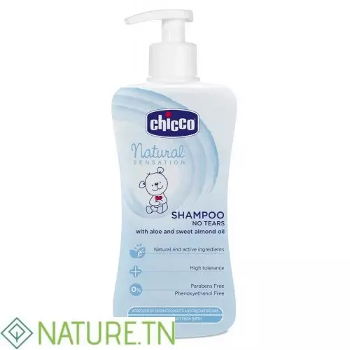 CHICCO NATURAL SENSATION SHAMPOOING SANS LARMES 0M+ 300ML 2