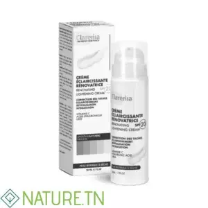 CLARENIA CREME ECLAIRCISSANTE RENOVATRICE SPF20 PEAU NORMALE A SECHE 50ML