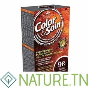 3 CHENES COLOR & SOIN COLORATION ROUGE FEU 9R