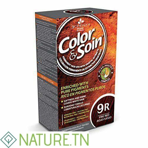 3 CHENES COLOR & SOIN COLORATION ROUGE FEU 9R 1 3 CHENES COLOR & SOIN COLORATION ROUGE FEU 9R 1