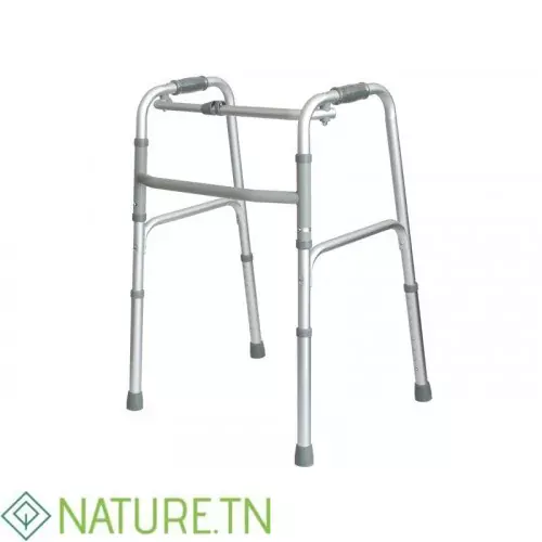 DEAMBULATEUR PLIABLE EN ALUMINIUM SANS ROUES 2