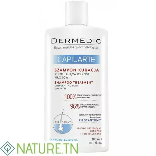 DERMEDIC CAPILARTE SHAMPOOING ANTI CHUTE ET REPOUSSE 300 ML 2
