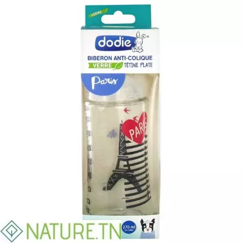 DODIE BIBERON VERRE SENSATION+ 270 ML - MODELE PARIS 2