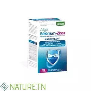 EDEN LIFE ALGO SELENIUM-ZINC PLUS BT90