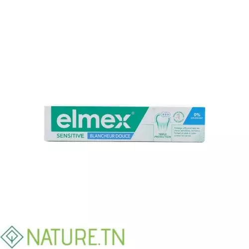 ELMEX DENTIFRICE SENSITIVE BLANCHEUR DOUCE 75ML 1