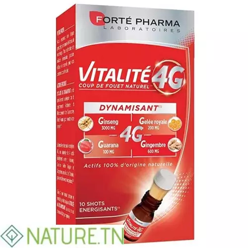 FORTE PHARMA VITALITE 4G DYNAMISANT 10 SHOTS 2