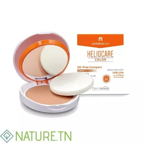 HELIOCARE COMPACT SPF50 FOND DE TEINT OIL FREE LIGHT 10G 2