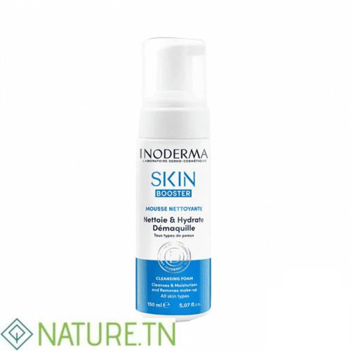 INODERMA MOUSSE NETTOYANTE SKIN BOOSTER 150ML 1