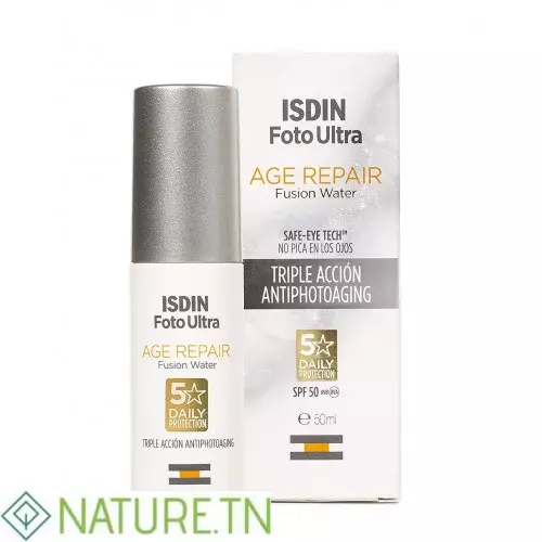 ISDIN PHOTOPROTECTION ECRAN SOLAIRE AGE REPAIR TRIPLE ACTION SPF 50+ 50ML 1