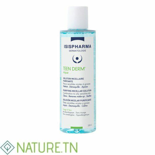 ISISPHARMA TEEN DERM AQUA SOLUTION MICELLAIRE 250ML 1