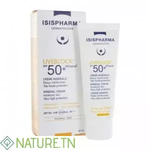 ISISPHARMA UVEBLOCK CREME MINERALE SPF50+ 40ML