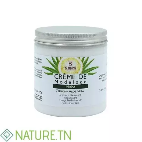 K-REINE CRÈME DE MODELAGE MAINS CITRON ALOE VERA 250 ML 1
