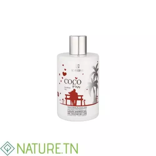 KREINE GEL DOUCHE DE LUX COCO KISS 300ML Nature.tn