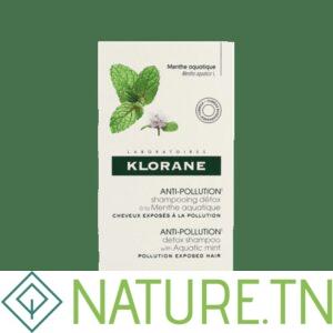 KLORANE SHAMPOING ANTI-POLLUTION DETOX A LA MENTHE AQUATIQUE 200ML