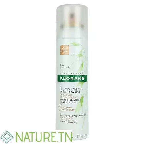 KLORANE SHAMPOOING SEC TEINTE AU LAIT D'AVOINE SPRAY 150ML 1