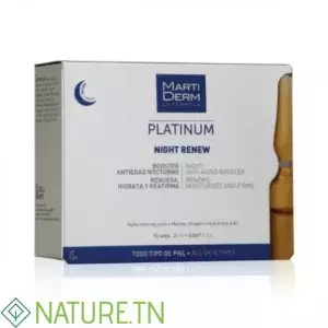 MARTIDERM PLATINUM NIGHT RENEW 10 AMPOULES