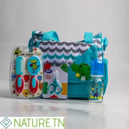 MINI TROUSSE BEBE DINOSAURE BLEU 2
