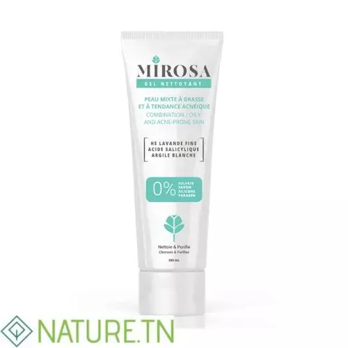 MIROSA GEL NETTOYANT PEAU MIXTE A GRASSE 200ML 1