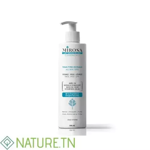 MIROSA LAIT DEMAQUILLANT 200 ML 2